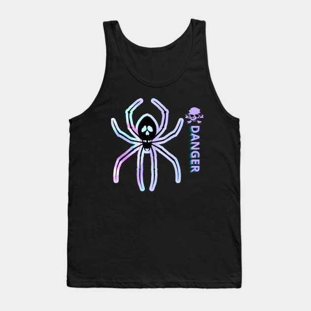 Spider Gradient style Tank Top by GLOWMART2